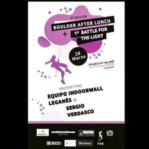 III Boulder After Lunch 2020 en Indoorwall Leganés