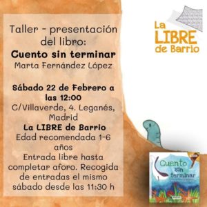 TALLER PRESENTACIÓN DEL LIBRO: CUENTOS SIN TERMINAR  