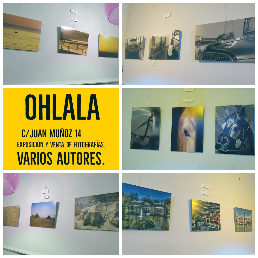 Exposición fotográfica en el Ohlala