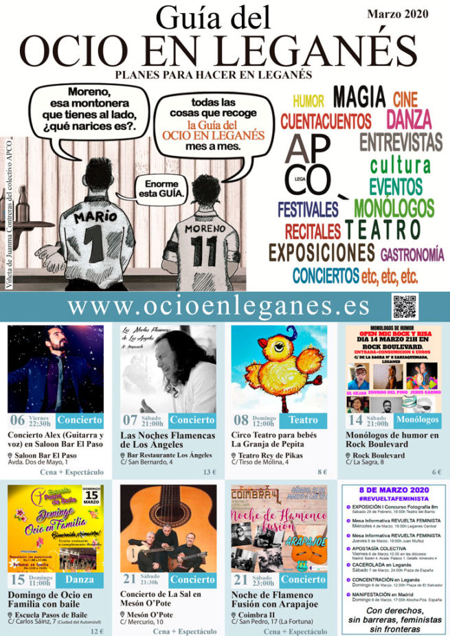 Revista Marzo 2020 - Portada - OCIO EN LEGANES