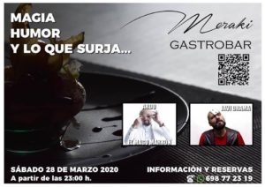 MAGIA DE CERCA Y LO QUE SURJA....