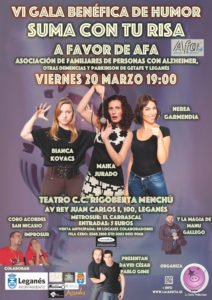 Gala Benefica de Humor SUMA CON TU RISA - OCIO EN LEGANÉS