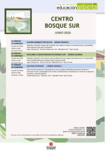 Bosque Sur vuelven a realizar sus actividades de fin de semana