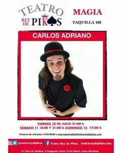 Magia con Carlos Adriano en el Rey de Pikas
