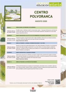 agosto 2020 en el CEA Polvoranca