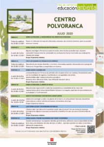 julio 2020 en el CEA Polvoranca