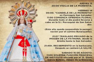VIRGEN DE BUTARQUE 2020 Programa
