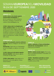 Semana Europea de la Movilidad en Leganés