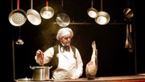 Titeres con ROSSINI EN LA COCINA en el Besteiro