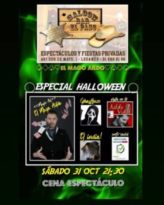 Especial Halloween en el Paso