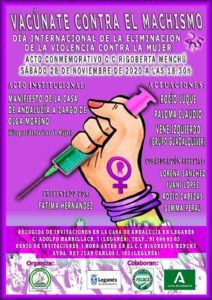 CELEBRACIÓN DEL 25N DÍA INTERNACIONAL PARA LA ERRADICACIÓN DE LA VIOLENCIA DE GÉNERO