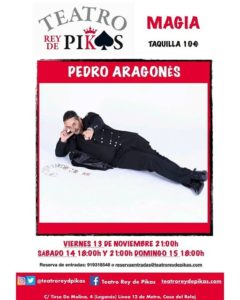 Espectáculo divertido con PEDRO ARAGONÉS