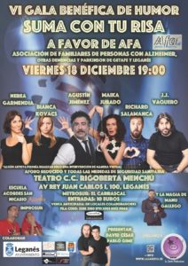 Gala benéfica de humor y magia SUMA CON TU RISA