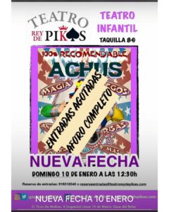 Espectáculo animador/payaso Achús