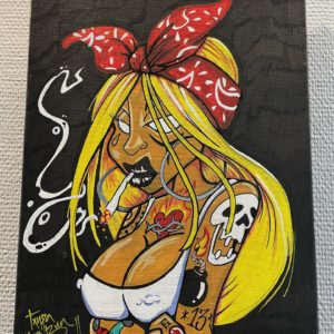 Exposición de pintura de Tattoo Maker txupakabraz