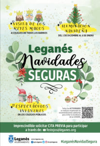 FIESTAS DE NAVIDAD 2020 Y REYES 2021 EN LEGANÉS