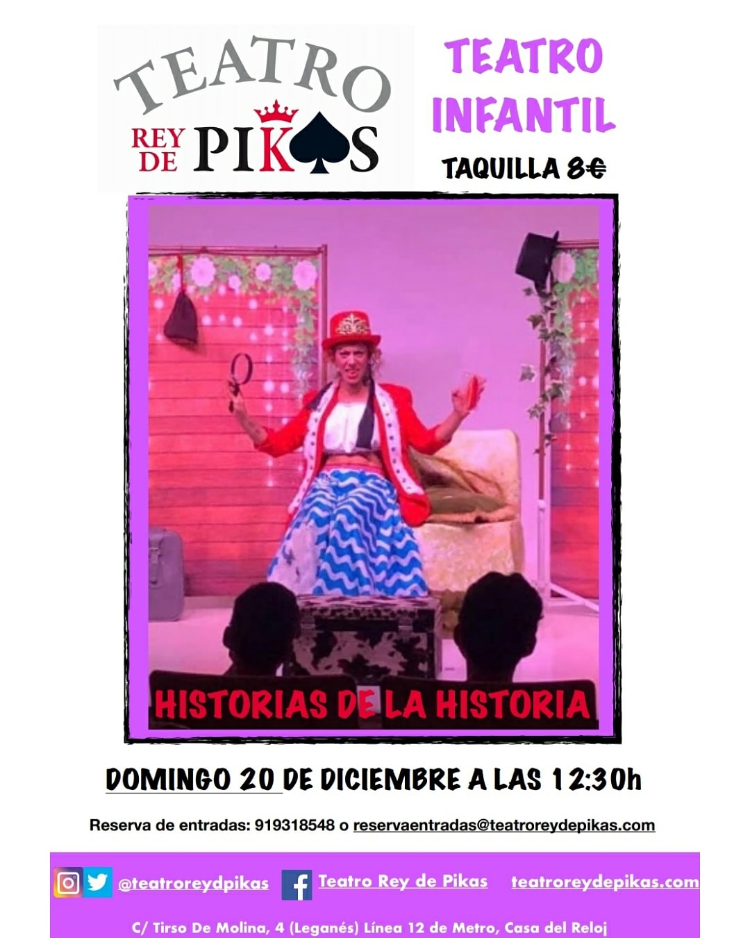 Teatro infantil «Historias de la Historia»