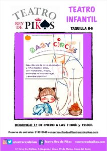 TEATRO PARA BEBÉS "BABY CIRCUS"