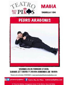 Magia con PEDRO ARAGONÉS en el Rey de Pikas