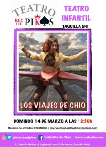 Cuentacuentos infantil Los Viajes de Chio
