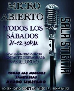Micro abierto en la Sala Stigma