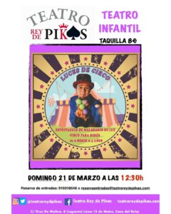 Teatro para bebés «Luces de circo»