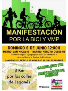 manifestacion-por-la-bici-y-el-vmp - OCIOENLEGANES