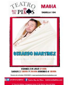 Espectáculo de magia familiar con Gerardo Martínez