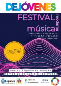 Festival de fin de curso de los Talleres de Música Moderna Dejóvenes
