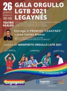 GALA ORGULLO LGTB 2021 LEGAYNÉS EN EL TEATRO EGALEO