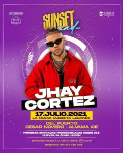JHAY CORTEZ EN CONCIERTO en la Cubierta de Leganés