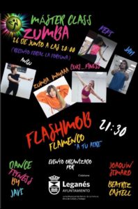 Masterclass de zumba y espectáculo de flamenco en el Recinto Ferial de La Fortuna