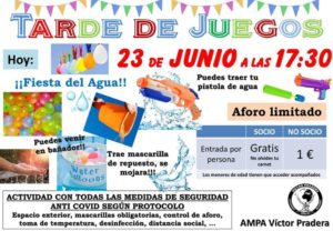Tarde de juegos en el Víctor Pradera