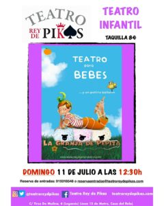 Teatro infantil LA GRANJA DE PEPITA en Teatro Rey de Pikas