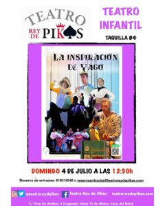 Teatro infantil  LA INSPIRACIÓN DE YAGO