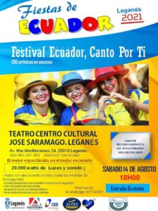 FIESTAS de ECUADOR LEGANES 2021