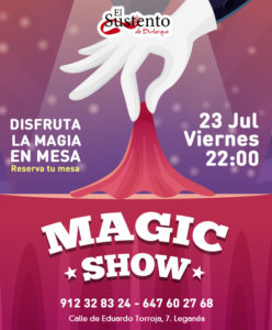 Magia en mesa para toda la familia en El Sustento de Butarque