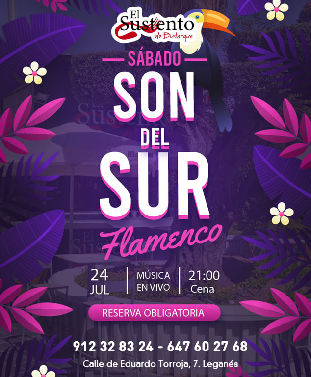 Música flamenca con Son del Sur en El Sustento de Butarque