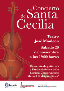 CONCIERTO DE SANTA CECILIA A CARGO DE LA BANDA SINFÓNICA