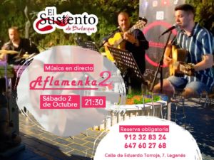Concierto con Aflamenka2 en el Sustento de Butarque