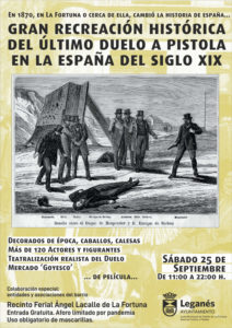 ESPECTÁCULO DE RECREACIÓN HISTÓRICA. "ÚLTIMO DUELO A PISTOLA EN LA ESPAÑA DEL SIGLO XIX"