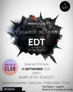 Escuadrón del Techno en la Sala Stigma