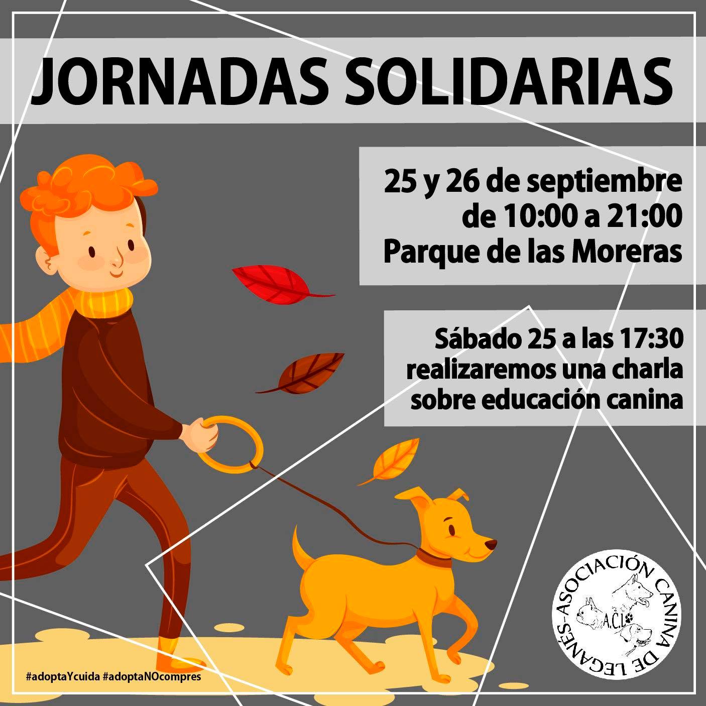 Jornadas solidarias de la Asociación Canina De Leganés