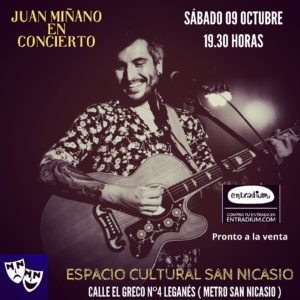Juan Miñano en Espacio Cultural San Nicasio