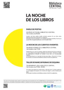 La Noche de Los Libros en la Biblioteca Central