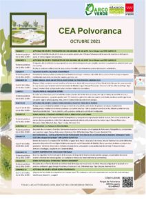 Programación de octubre 2021 en el CEA Polvoranca