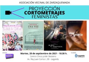Proyección de Cortos feministas en el Besteiro