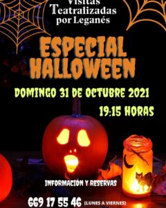 Visitas Teatralizadas por Leganés ESPECIAL HALLOWEEN