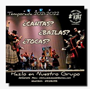 Apúntate Coros y Danzas Villa de Leganés