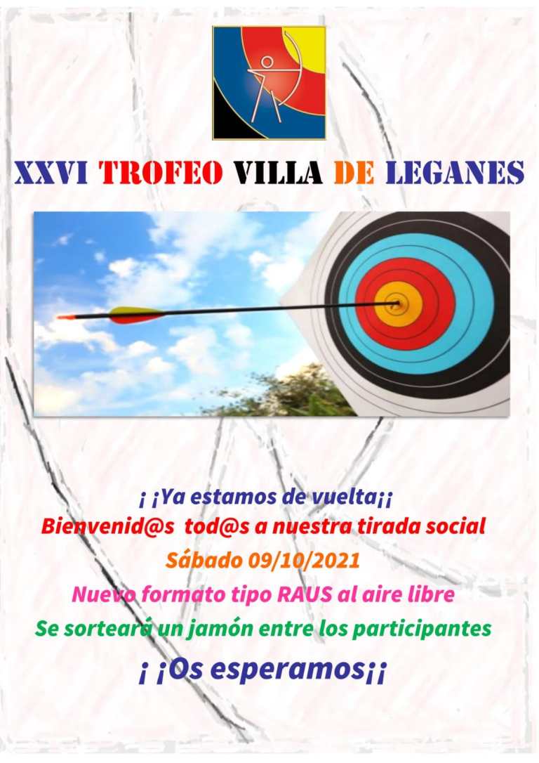 XXVI Trofeo Villa de Leganés de Tiro con Arco.
